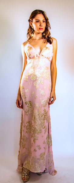 Lanvin Pink and Gold