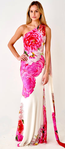 Rose Affaire Dress ( available in white or pink)