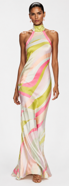 The Wave Dress -Dreamy