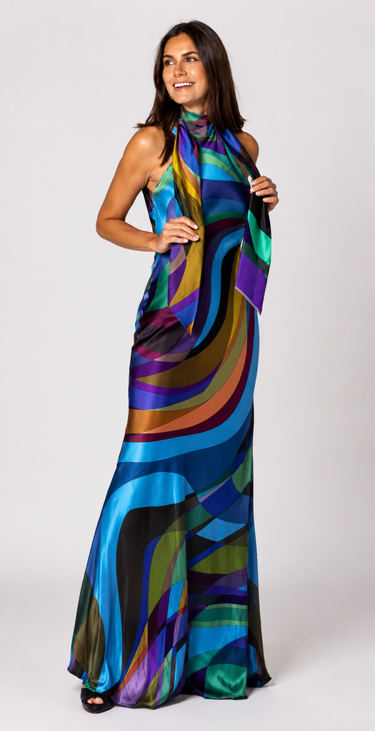 Color Wave Blue Style 409 Medium
