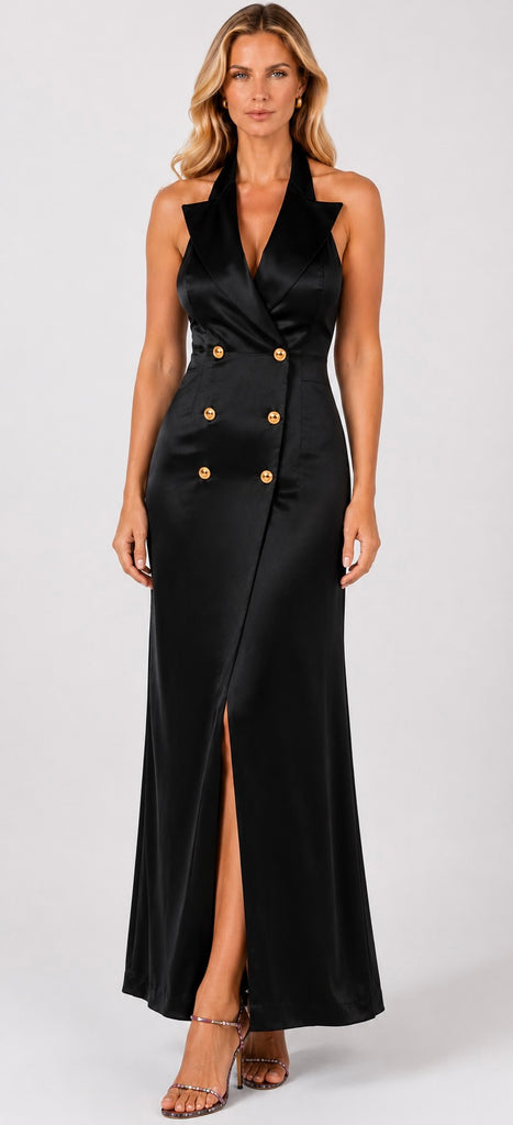 ladies tuxedo dresses Dress in White size S(2-4) Comes with side zipper and back vent for ease Women's Tuxedo Dress A-Line Formal