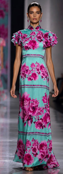 Juliette's Charm (Aqua & Pink)