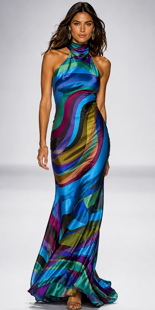 Color Wave Blue Style 409 Medium