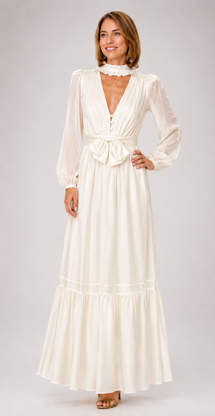 Pearl Dress ~ Ivory