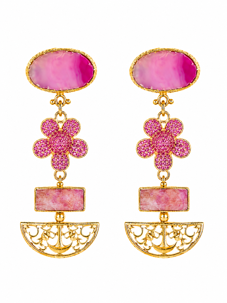 Positano Bloom Statement Earrings