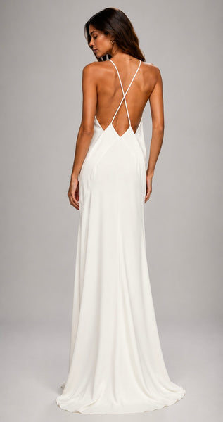 White Theodora Dress