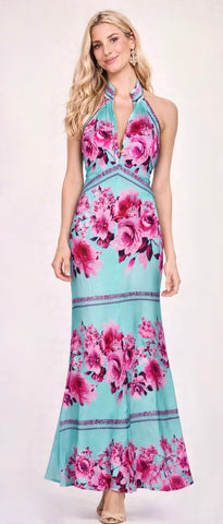 Lily in Love  (Aqua & Pink)