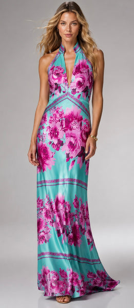 Lily in Love  (Aqua & Pink)