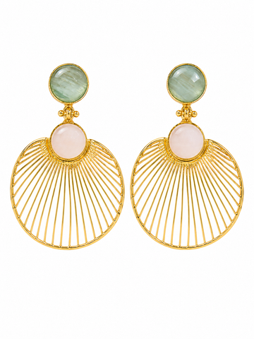MONTECARLO FAN EARRINGS