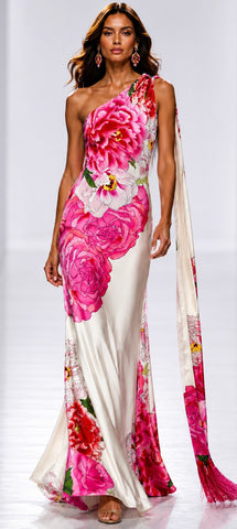 Rose Affaire Dress ( available in white or pink)