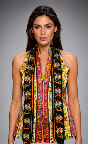 Whimsy Tuxedo Top