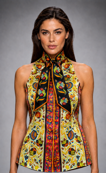 Whimsy Tuxedo Top
