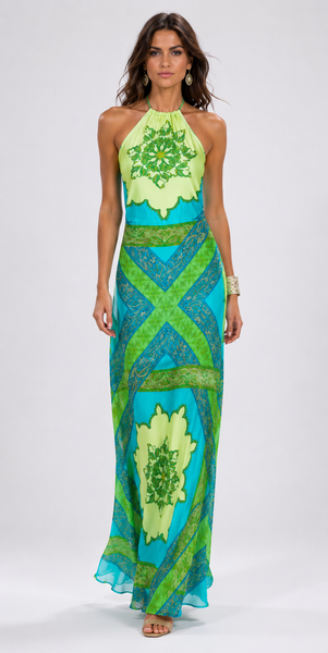 Blue Maze Style 01