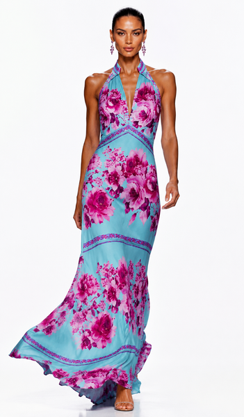 Lily in Love  (Aqua & Pink)
