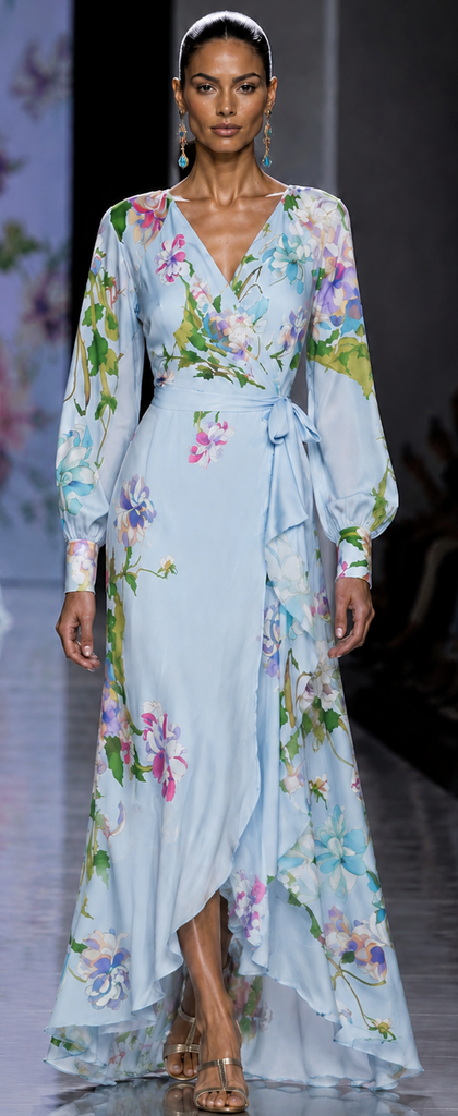 Fleur de Bleu Dress