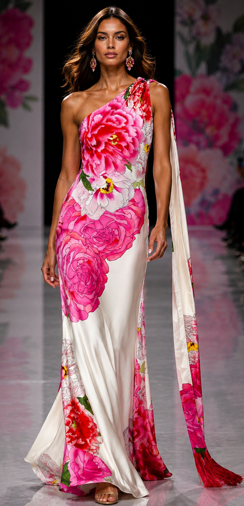 Rose Affaire Dress ( available in white or pink)