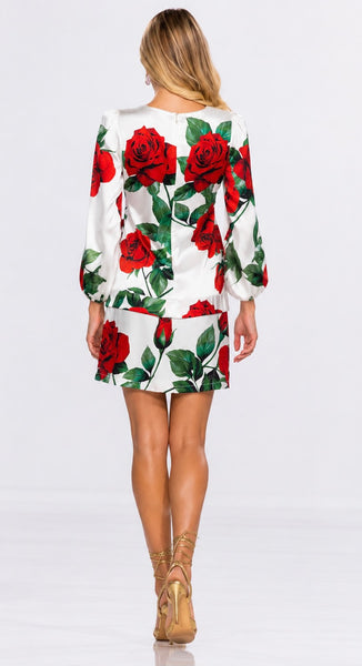 Forever Roses Short Dress