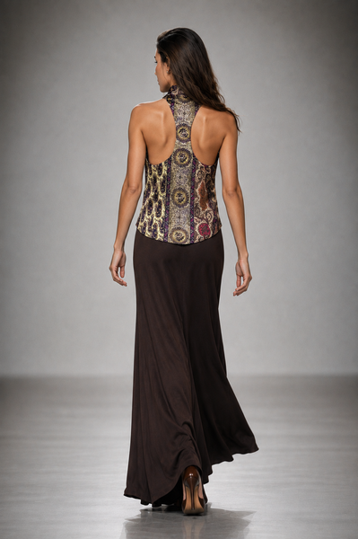 Racer back Tuxedo top