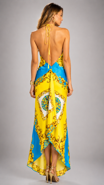 Capri- Blue and Yellow