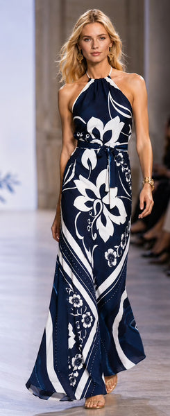 Hamptons ~ Style A: Classic Navy and White
