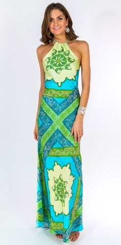 Blue Maze Style 01