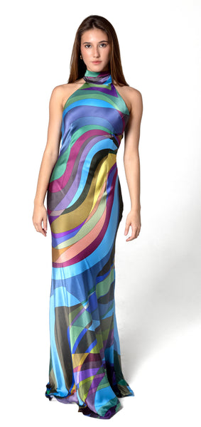 Color Wave Blue Style 409