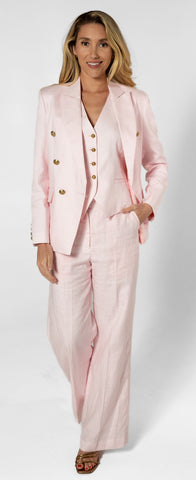 Gia 3pc Linen Suit -