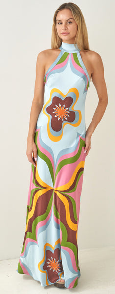 Lotus Blue Dress Style 38