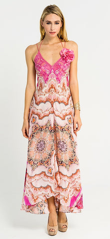 Pink Divine Flower Dress - Summer's Eve!