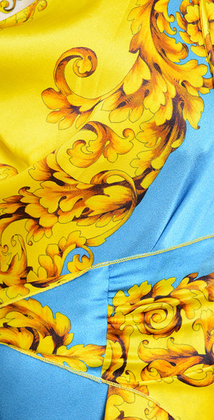 Sevre Blue and Yellow Short - trishas-world