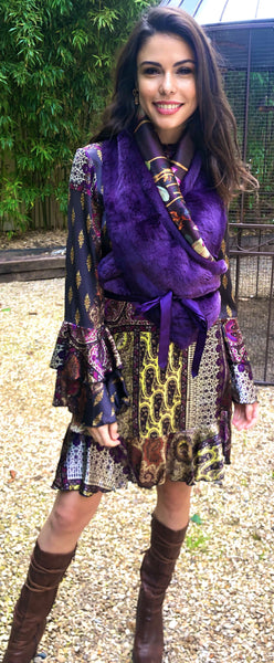 Purple Heart Stola