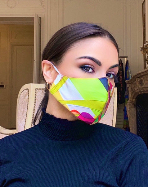 Mask - Multi Color Silk Mask