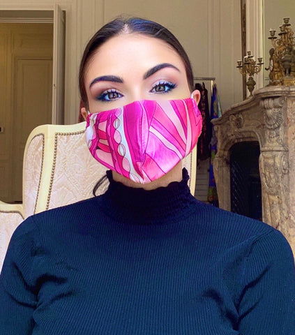 Mask - Pink Riveria Mask