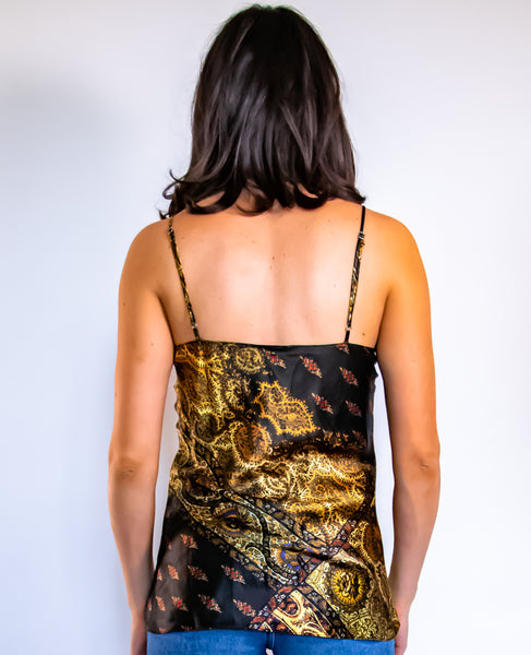 Pasha Gold Cami Top