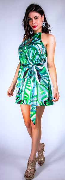 Riveria Green Dress