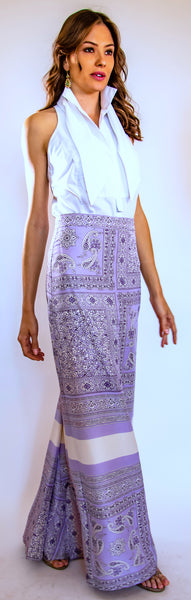 Purple Bandana Skirt