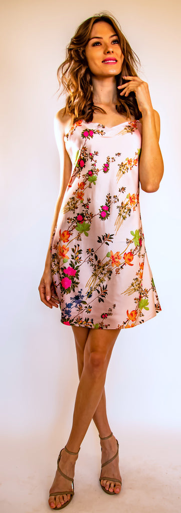 Midnight Pink Short Cami Dress Midnight Pink Short Cami Dress