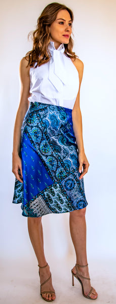Pasha Blue Skirt