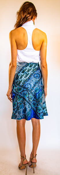 Pasha Blue Skirt