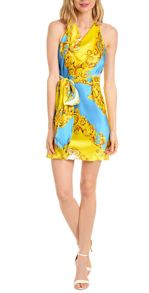 Sevre Blue and Yellow Short - trishas-world
